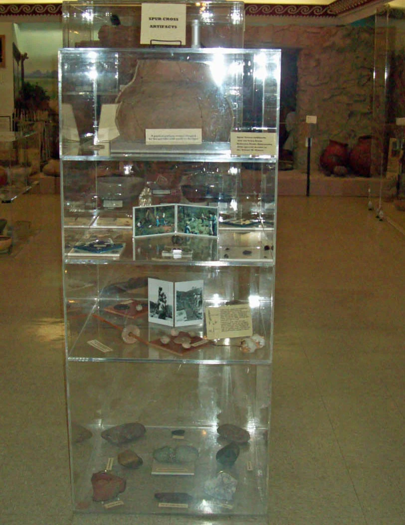 Indian pottery at cave creek museum